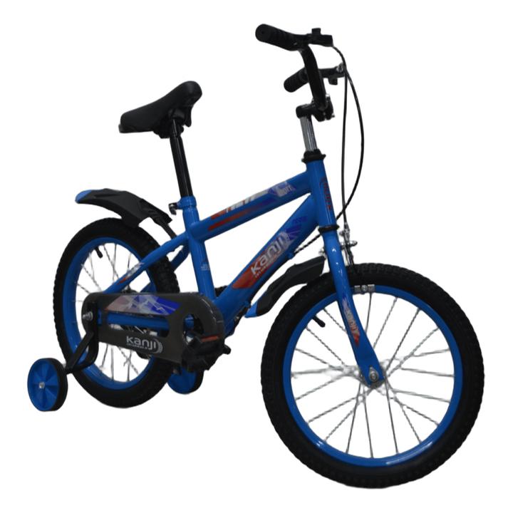 Bicicleta Infantil Rodado 16" Azul Kanji On Wheels KJW-16ACE-B