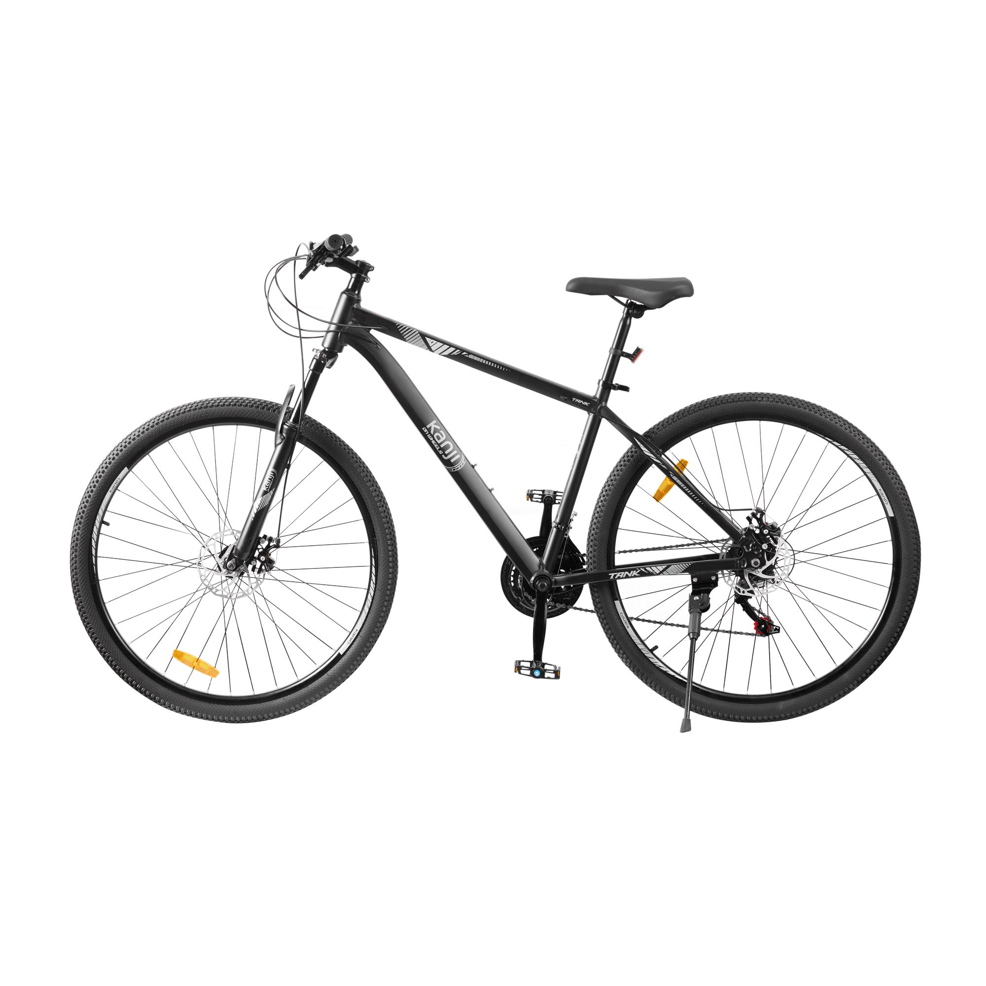Bicicleta Mountain Bike Rodado 29" Kanji On Wheels KJW-29ALU02-BW