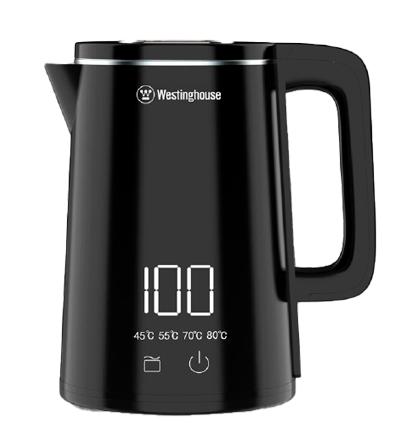Pava Eléctrica 1,8L Negra Westinghouse WH-PE15006M