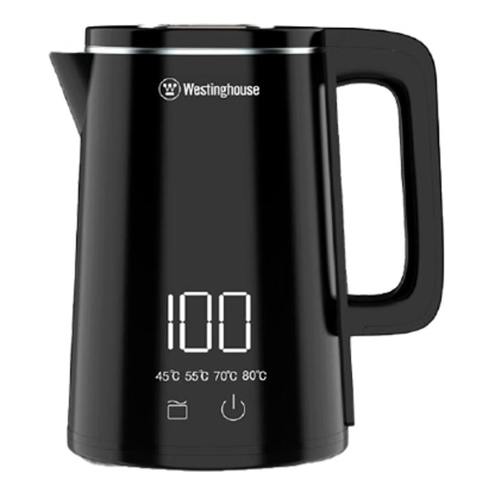 Pava Eléctrica 1,8L Negra Westinghouse WH-PE15006M