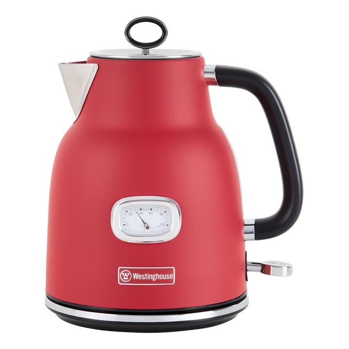 Pava Eléctrica 1,7L Retro Roja Westinghouse WH-PE22001S