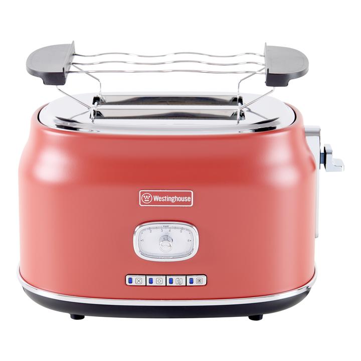 Tostadora Retro Roja Westinghouse WH-TM800-01