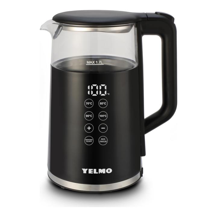 Pava Eléctrica Digital De Vidrio Yelmo PE-3922